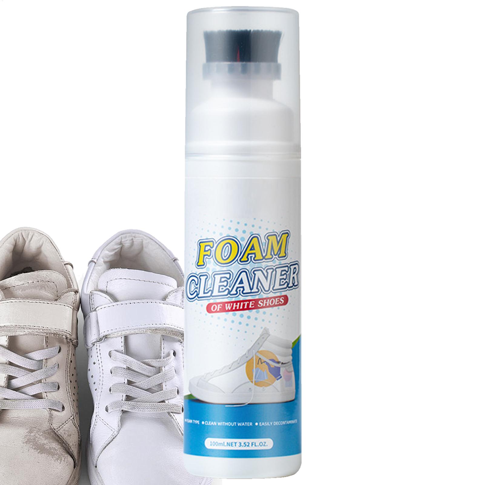Sneaker Care Kit - 100ml Sneakerreiniger Schuimreiniger voor Witte Schoenen,