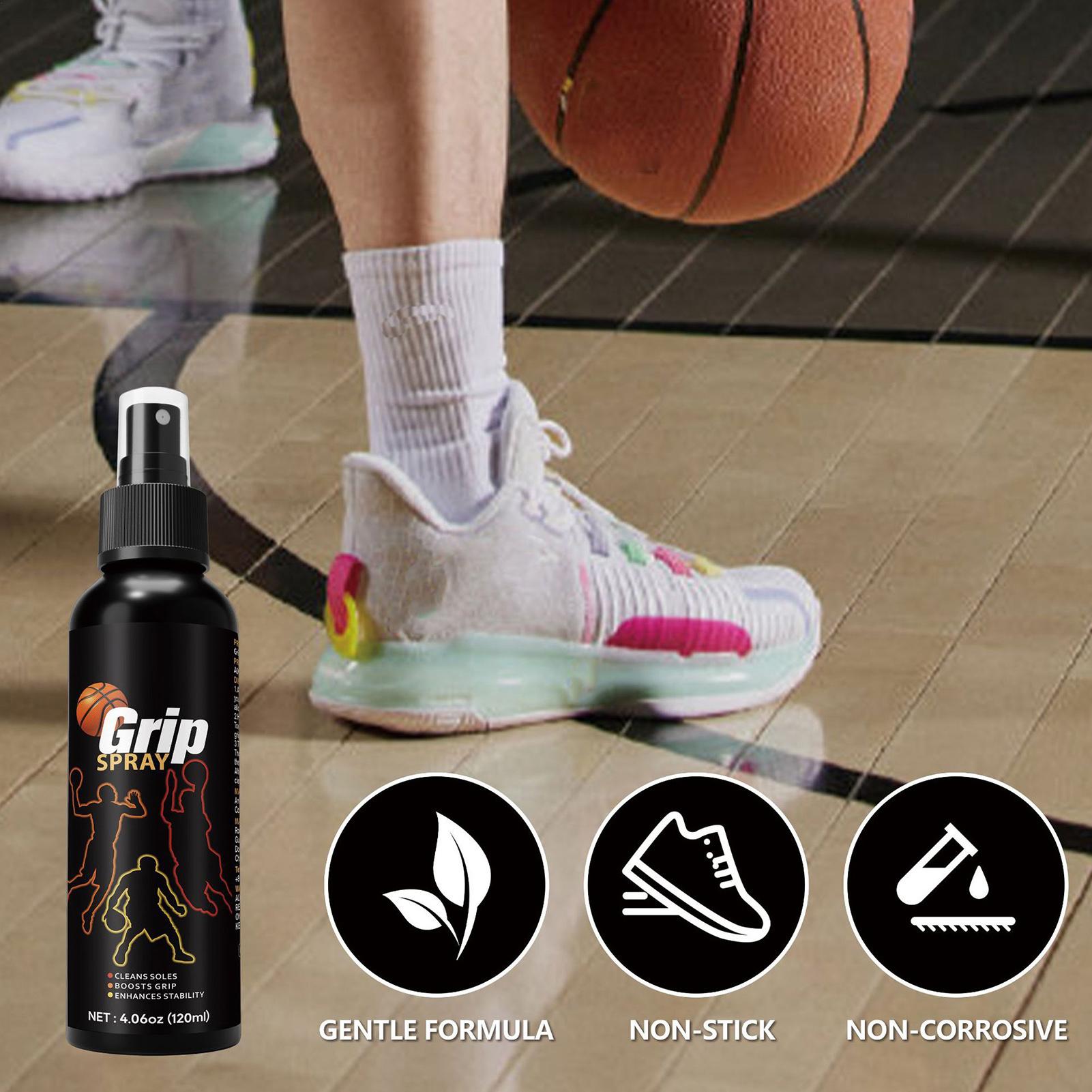 Sneaker Care Kit - 120ml Grip Spray voor basketbalschoenen, gripversterker,