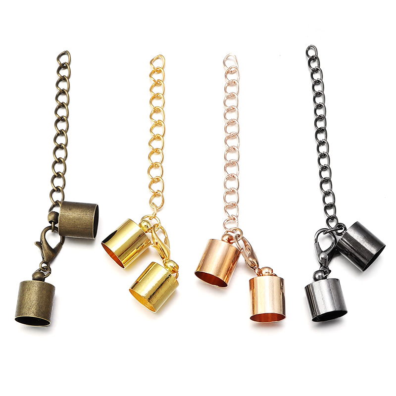 10Sets Lederen Koord Eindkappe - Patent Leather Shine recensie en prijs